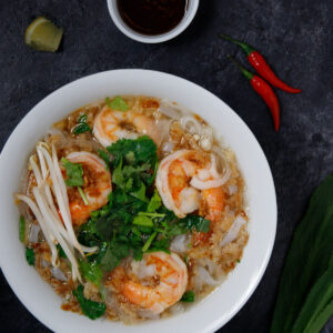 Soupe Pho aux crevettes